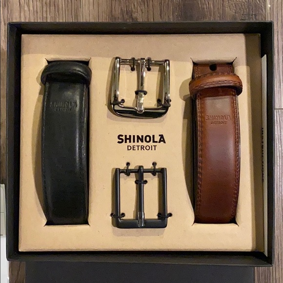 shinola belt set